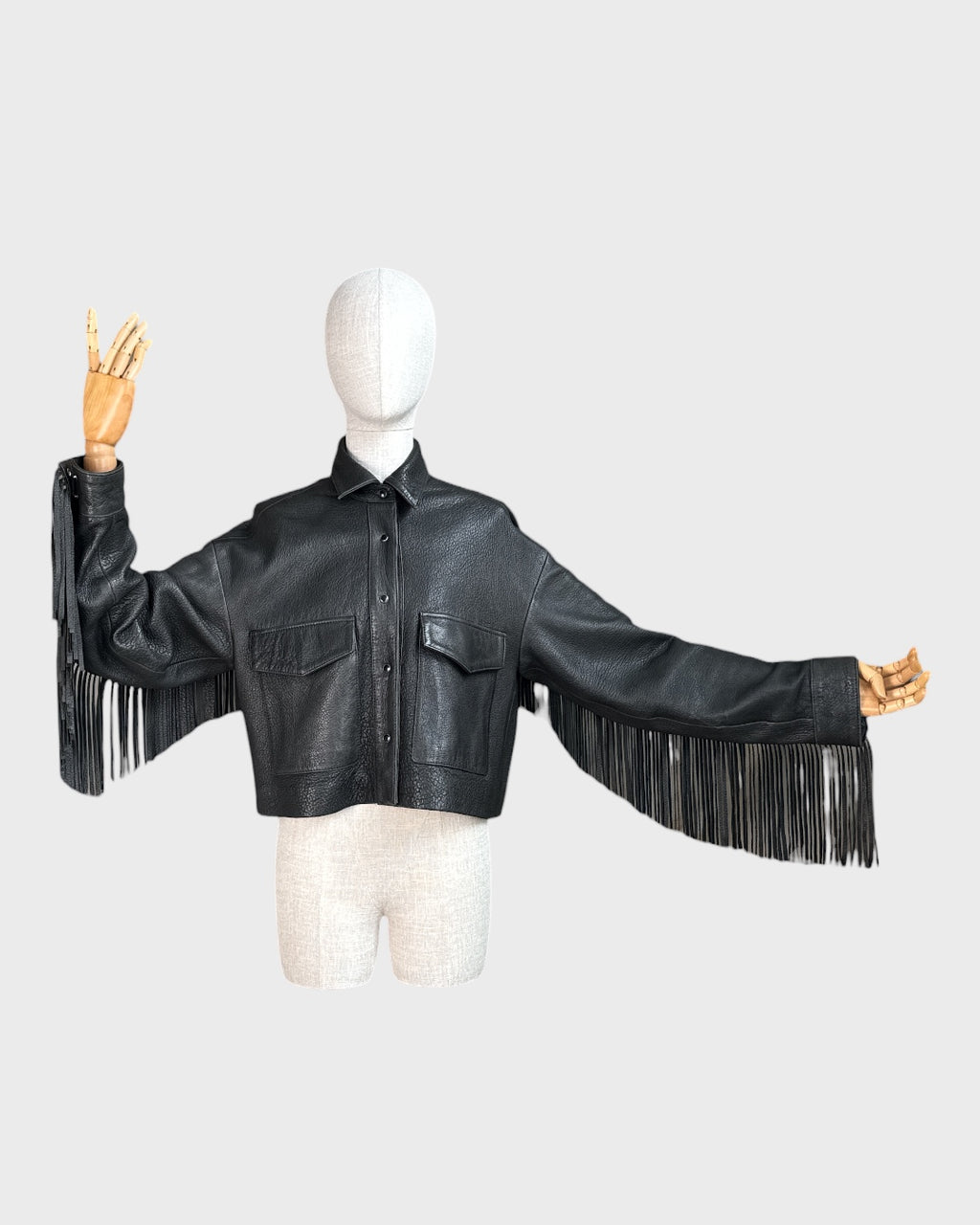 The Kooples leather jacket, size S/M