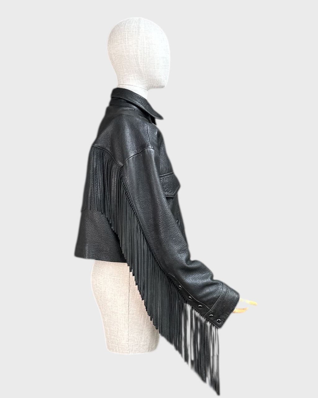 The Kooples leather jacket, size S/M