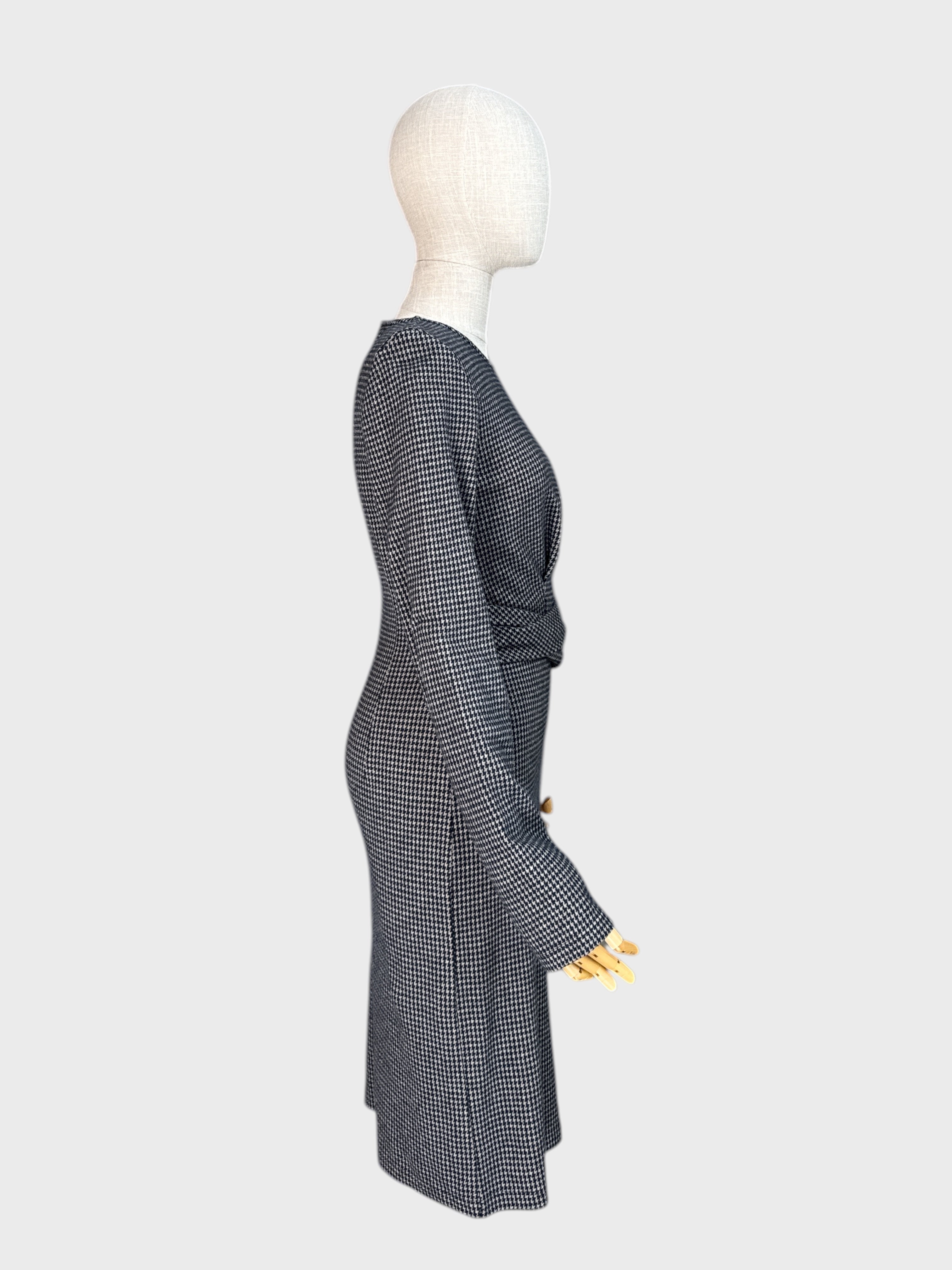 MaxMara Weekend Houndstooth Dress, XS