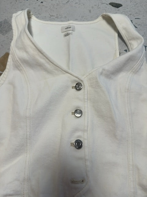 White Wilfred denim jacket, L