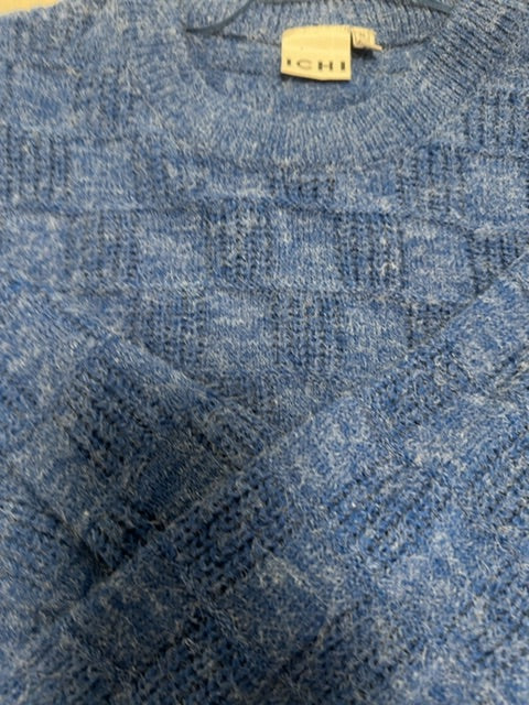 Pull tricot Bleu Ichi , M