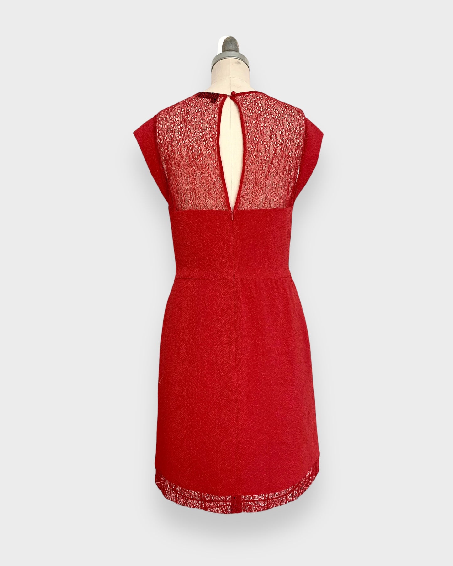 The Kooples red lace dress